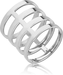 SURGICAL STEEL GRADE 316L RING