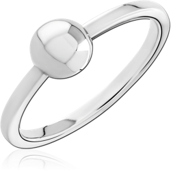 SURGICAL STEEL GRADE 316L WIRE CUT STAR RING