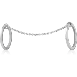 SURGICAL STEEL GRADE 316L WIRE CUT STAR RING