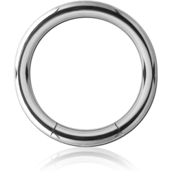 SURGICAL STEEL GRADE 316L SMOOTH SEGMENT RING