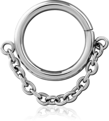 SURGICAL STEEL GRADE 316L SEAMLESS RING