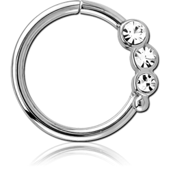 SURGICAL STEEL GRADE 316L SEAMLESS RING