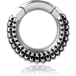 SURGICAL STEEL GRADE 316L HINGED SEGMENT CLICKER