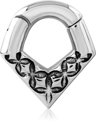 SURGICAL STEEL GRADE 316L HINGED SEGMENT CLICKER