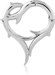 SURGICAL STEEL GRADE 316L HINGED SEGMENT CLICKER