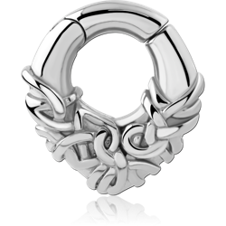 SURGICAL STEEL GRADE 316L HINGED SEGMENT CLICKER