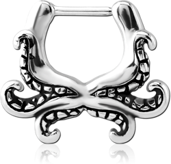 SURGICAL STEEL GRADE 316L KOOL KATANA SEPTUM CLICKER