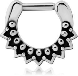 SURGICAL STEEL GRADE 316L SEPTUM CLICKER