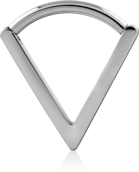 TITANIUM ALLOY DIAMOND SHAPE SEPTUM RING