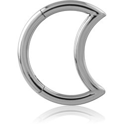 TITANIUM ALLOY DIAMOND SHAPE SEPTUM RING