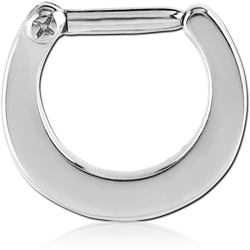 STERILE SURGICAL STEEL GRADE 316L HINGED SEPTUM CLICKER