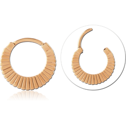 GOLD PVD 18K COATED SURGICAL STEEL GRADE 316L MULTI PURPOSE CLICKER