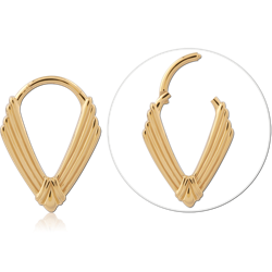 STERLING 925 SILVER GOLD PLATED 18K MULTI PURPOSE CLICKER