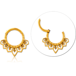 GOLD PVD COATED SURGICAL STEEL GRADE 316L MULTI PURPOSE CLICKER