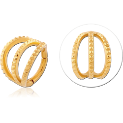 GOLD PVD COATED SURGICAL STEEL GRADE 316L MULTI PURPOSE CLICKER