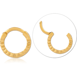 GOLD PVD COATED SURGICAL STEEL GRADE 316L MULTI PURPOSE CLICKER