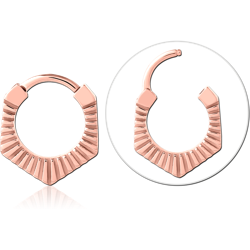 ROSE GOLD PVD COATED SURGICAL STEEL GRADE 316L MULTI PURPOSE CLICKER