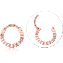 ROSE GOLD PVD COATED SURGICAL STEEL GRADE 316L MULTI PURPOSE CLICKER
