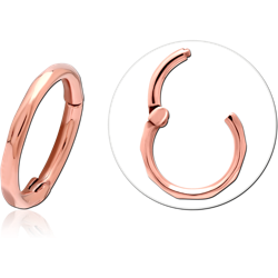 ROSE GOLD PVD COATED SURGICAL STEEL GRADE 316L MULTI PURPOSE CLICKER