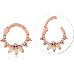 ROSE GOLD PVD COATED SURGICAL STEEL GRADE 316L MULTI PURPOSE CLICKER