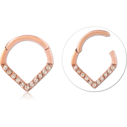 ROSE GOLD PVD COATED SURGICAL STEEL GRADE 316L MULTI PURPOSE CLICKER