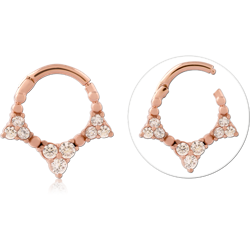 ROSE GOLD PVD COATED SURGICAL STEEL GRADE 316L MULTI PURPOSE CLICKER