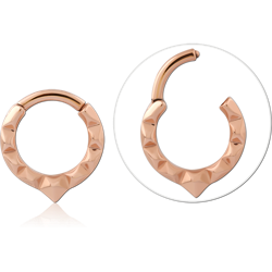 ROSE GOLD PVD COATED SURGICAL STEEL GRADE 316L MULTI PURPOSE CLICKER