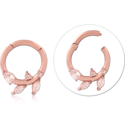 ROSE GOLD PVD COATED SURGICAL STEEL GRADE 316L MULTI PURPOSE CLICKER