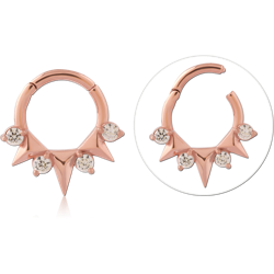 ROSE GOLD PVD COATED SURGICAL STEEL GRADE 316L MULTI PURPOSE CLICKER