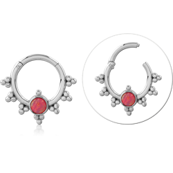 STERLING SILVER 925 RHODIUM COATED JEWELED MULTI PURPOSE CLICKER