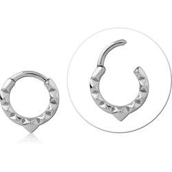 STERLING SILVER 925 RHODIUM COATED MULTI PURPOSE CLICKER