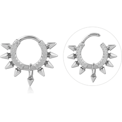 STERLING SILVER 925 RHODIUM COATED MULTI PURPOSE CLICKER