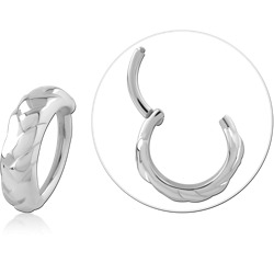 STERLING SILVER 925 RHODIUM COATED MULTI PURPOSE CLICKER