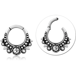 SURGICAL STEEL GRADE 316L JEWELED MULTI PURPOSE CLICKER