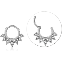 SURGICAL STEEL GRADE 316L JEWELED MULTI PURPOSE CLICKER