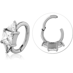 SURGICAL STEEL GRADE 316L JEWELED MULTI PURPOSE CLICKER