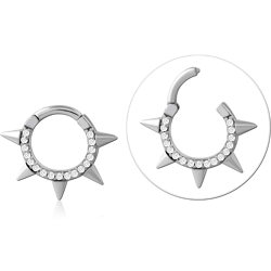 SURGICAL STEEL GRADE 316L JEWELED MULTI PURPOSE CLICKER