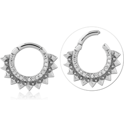 SURGICAL STEEL GRADE 316L JEWELED MULTI PURPOSE CLICKER