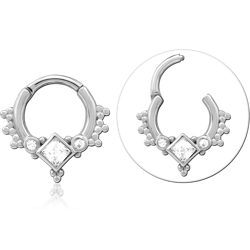 SURGICAL STEEL GRADE 316L JEWELED MULTI PURPOSE CLICKER