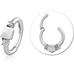 SURGICAL STEEL GRADE 316L JEWELED MULTI PURPOSE CLICKER