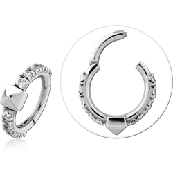 SURGICAL STEEL GRADE 316L JEWELED MULTI PURPOSE CLICKER