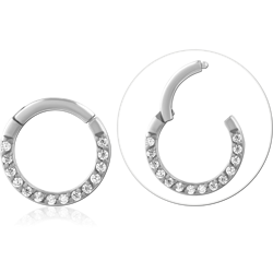 SURGICAL STEEL GRADE 316L JEWELED MULTI PURPOSE CLICKER