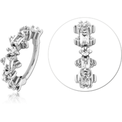 SURGICAL STEEL GRADE 316L JEWELED MULTI PURPOSE CLICKER