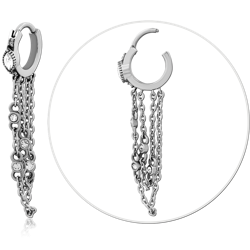 SURGICAL STEEL GRADE 316L JEWELED MULTI PURPOSE CLICKER