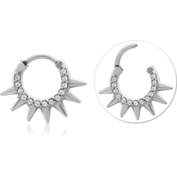 SURGICAL STEEL GRADE 316L JEWELED MULTI PURPOSE CLICKER