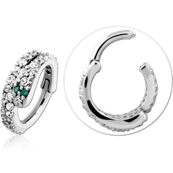 SURGICAL STEEL GRADE 316L JEWELED MULTI PURPOSE CLICKER