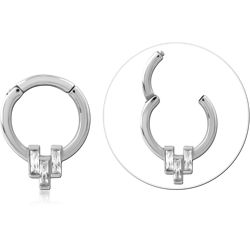 SURGICAL STEEL GRADE 316L JEWELED MULTI PURPOSE CLICKER