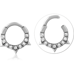 SURGICAL STEEL GRADE 316L JEWELED MULTI PURPOSE CLICKER