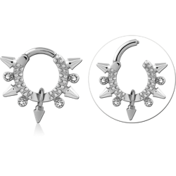 SURGICAL STEEL GRADE 316L JEWELED MULTI PURPOSE CLICKER