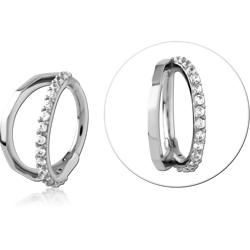 SURGICAL STEEL GRADE 316L JEWELED MULTI PURPOSE CLICKER